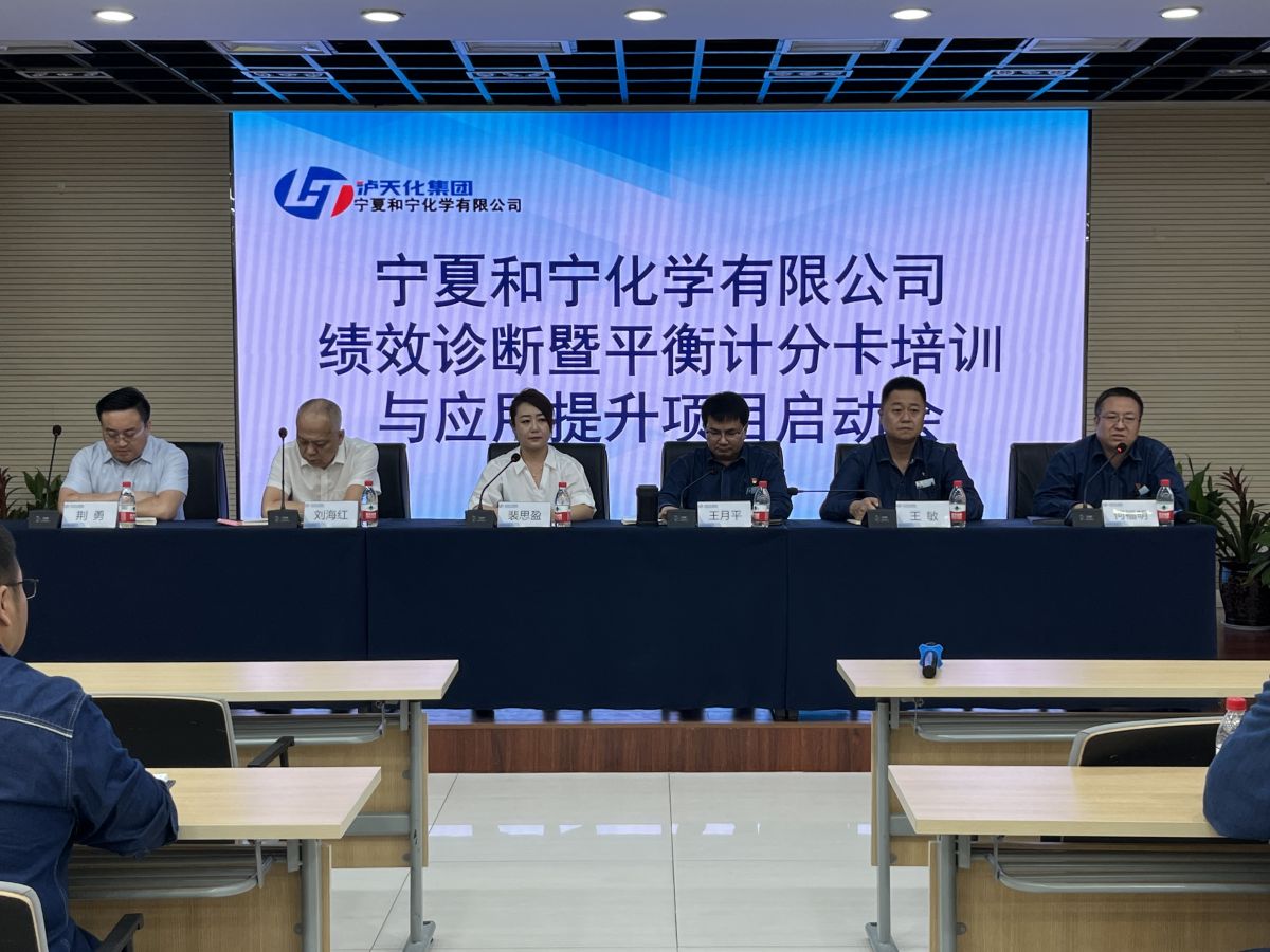 ★  泸天化·宁夏和宁化学有限公司绩效管理项目启动